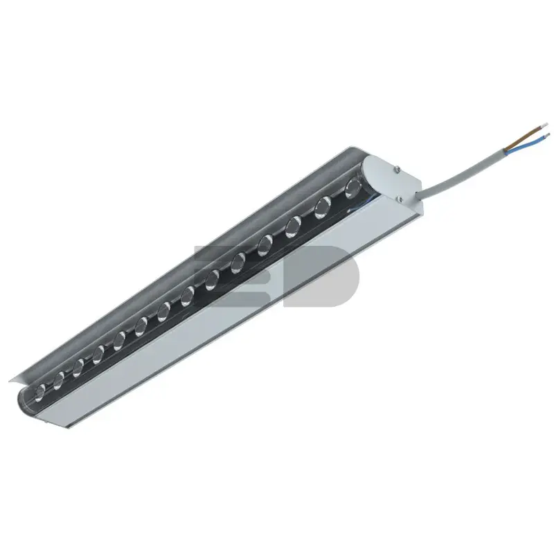 Modern ISV Optic 4 500мм (8Вт/м) 48В DC CRI80 3000К 70° (Профиль, козырек)