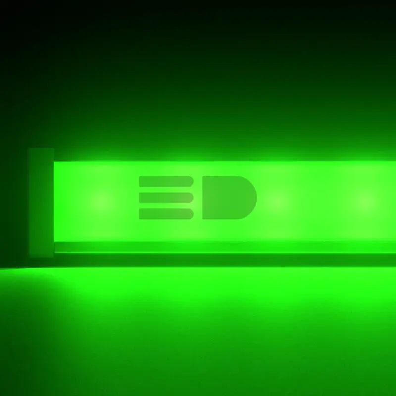 Baroque 20 1000мм Green Матовое закаленное стекло