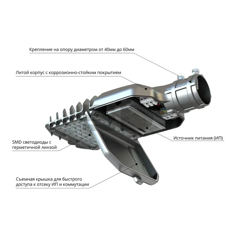 Storm 60 XS CRI70 5000К 135х55°