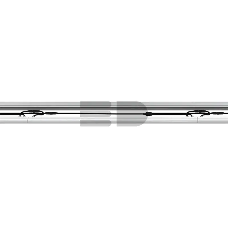Modern ISV RGBW 13 750мм (18Вт/м) 24В DC 6 пикс. DMX CRI80 3000К Опал (Профиль, транзитное штепсельное соединение)