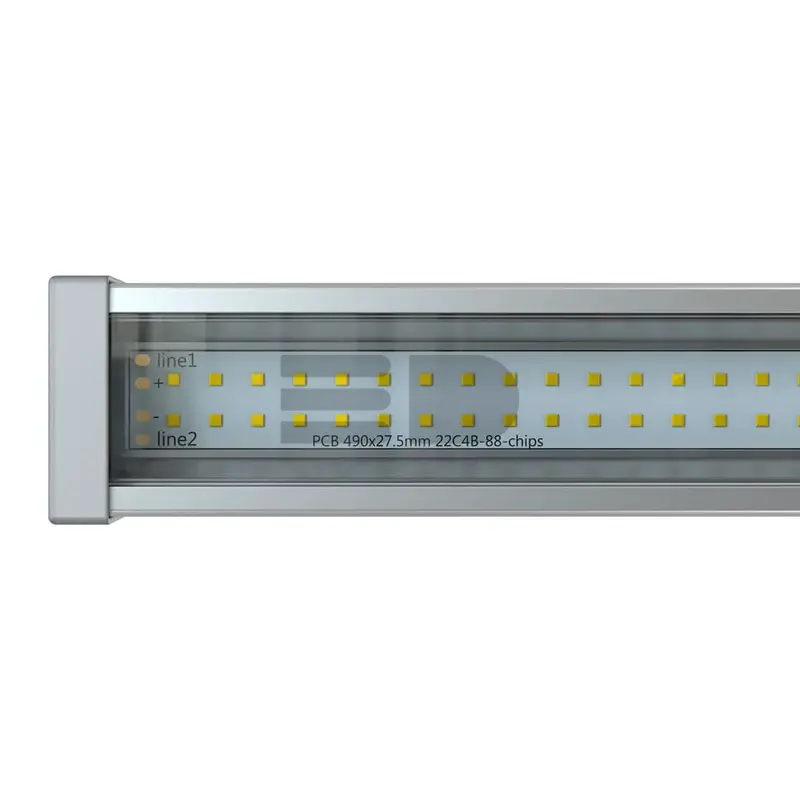 Baroque 40 1000мм 48В DC CRI80 3000К Закаленное стекло