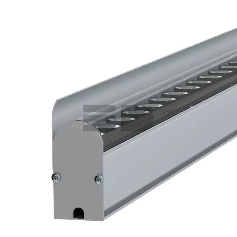Modern ISV Optic 8 1000мм (8Вт/м) 48В DC CRI80 5000К 70° (Профиль, козырек)
