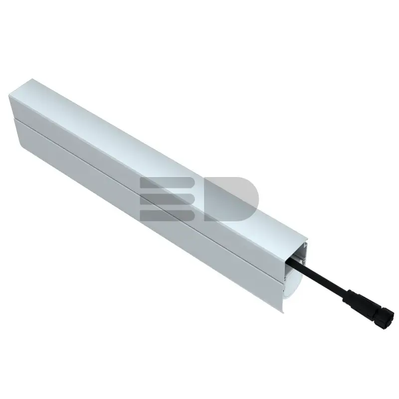 Modern ISV v2 1 345мм (3Вт/м) 24В DC CRI80 5000К Опал (Профиль, козырек, транзитное штепсельное соединение)