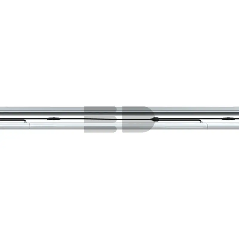 Modern ISV v2 2,5 840мм (3Вт/м) 24В DC CRI80 5000К Опал (Профиль, козырек, транзитное штепсельное соединение)