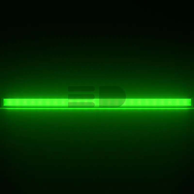 Baroque 24 1200мм Green Матовое закаленное стекло
