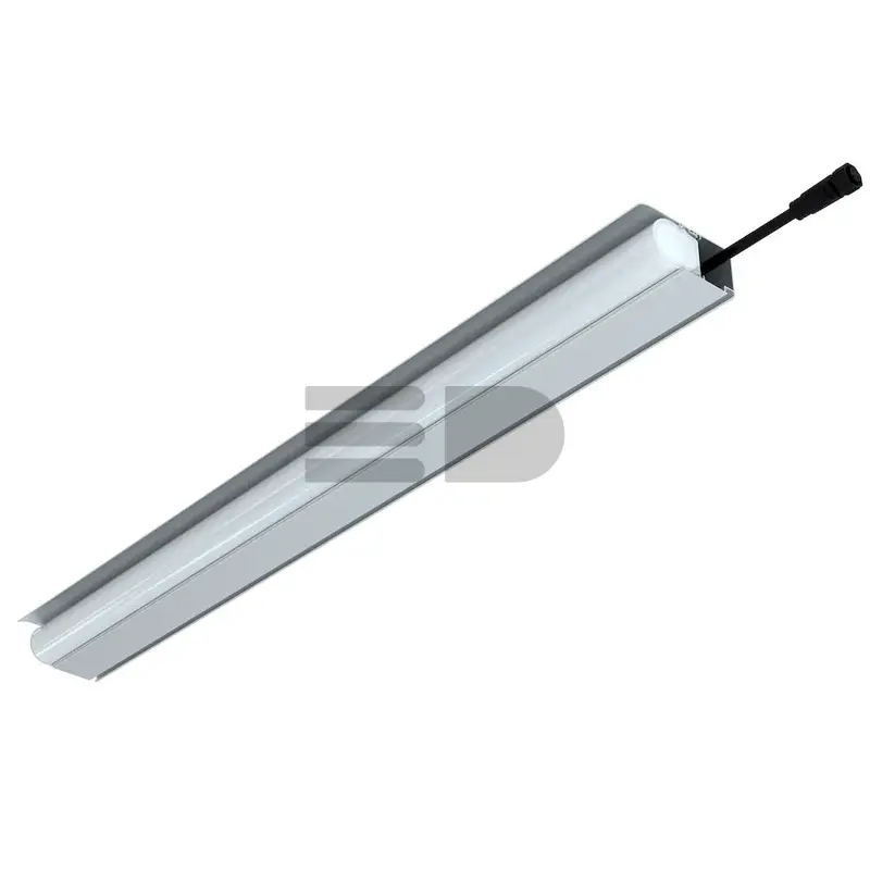 Modern ISV v2 4 675мм (6Вт/м) 24В DC CRI80 3000К Опал (Профиль, козырек, транзитное штепсельное соединение)