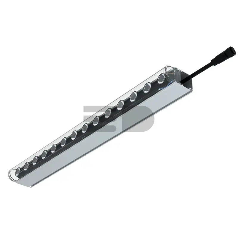 Modern ISV Optic 8 500мм (16Вт/м) 48В DC CRI80 4000К 45° (Профиль, транзитное штепсельное соединение)