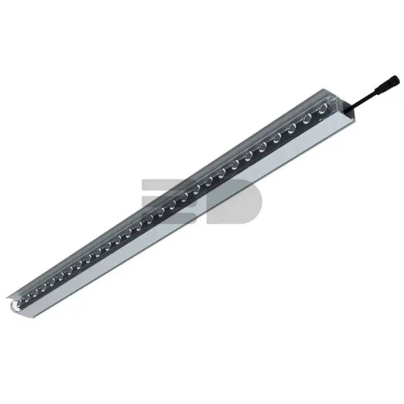 Modern ISV Optic 12 1000мм (12Вт/м) 48В DC CRI80 5000К 15х60° (Профиль, козырек, транзитное штепсельное соединение)