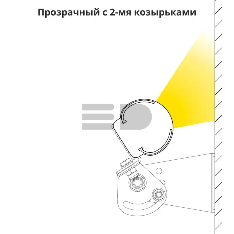 Аксессуары и опции Modern ISVОпця. 853мм. Козырек 2 шт.