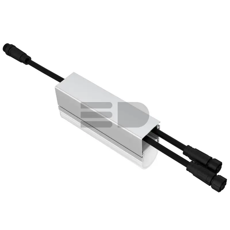 Modern ISV RGBW 2 130мм (18Вт/м) 24В DC 1 пикс. DMX CRI80 4000К Опал (Профиль, транзитное штепсельное соединение)