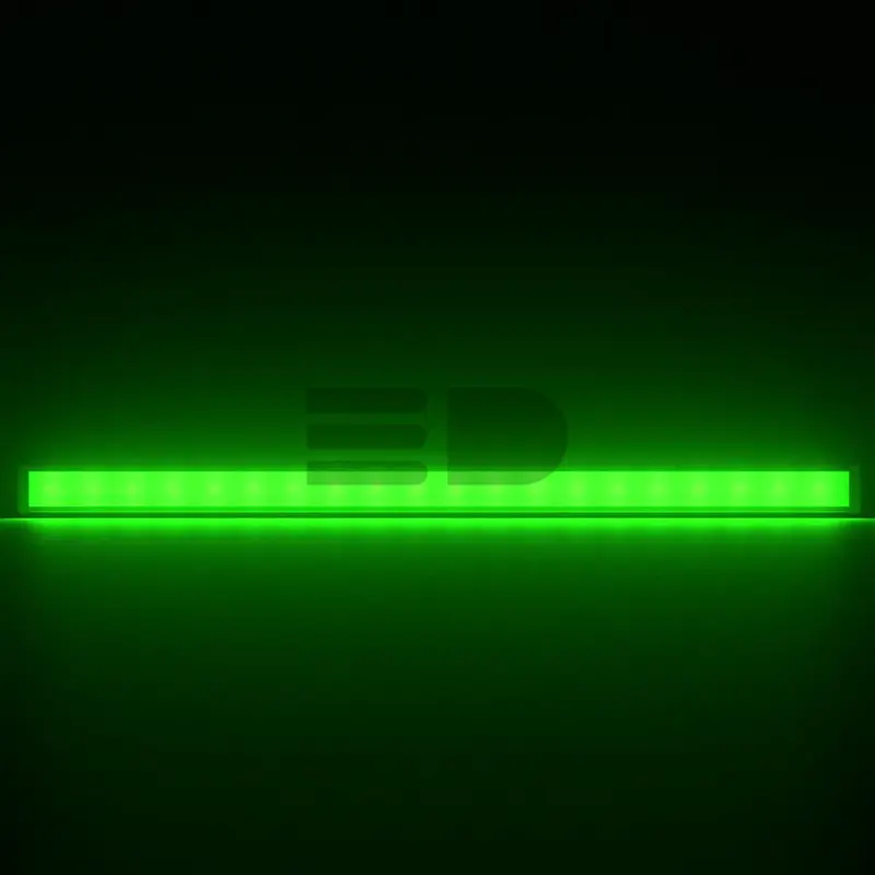 Baroque 20 1000мм Green Матовое закаленное стекло