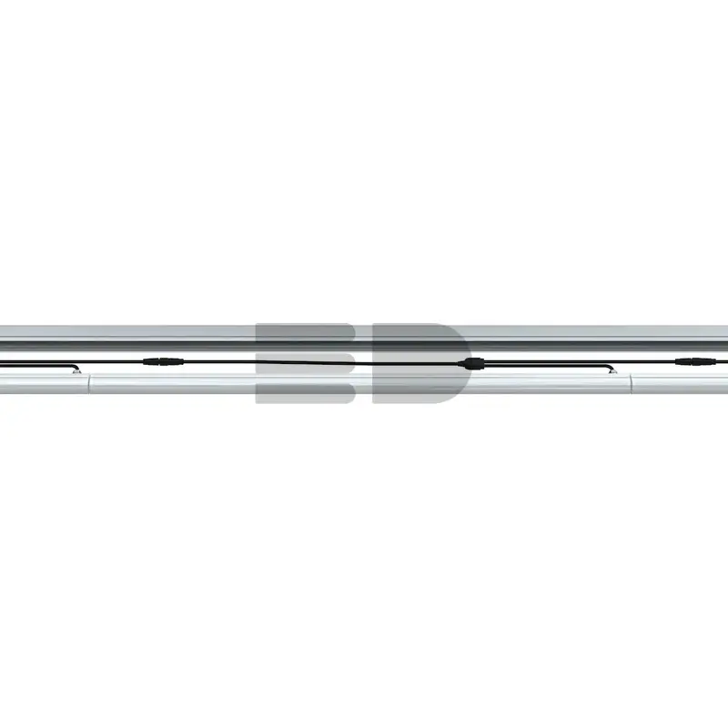 Modern ISV v2 2 345мм (6Вт/м) 48В DC CRI80 4000К Опал (Профиль, козырек, транзитное штепсельное соединение)