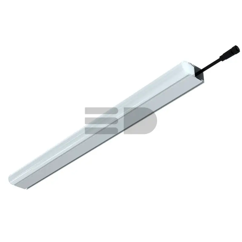 Modern ISV v2 6 675мм (9Вт/м) 24В DC CRI80 3000К Опал (Профиль, транзитное штепсельное соединение)