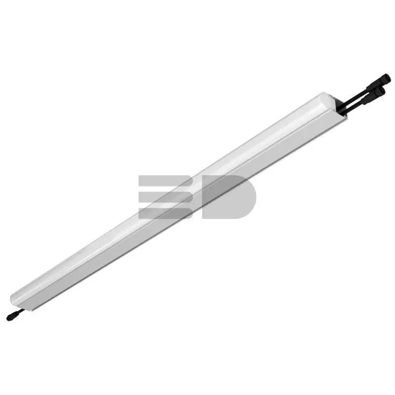 Modern ISV RGBW 18 1000мм (18Вт/м) 24В DC 8 пикс. DMX CRI80 4000К Опал (Профиль, транзитное штепсельное соединение)
