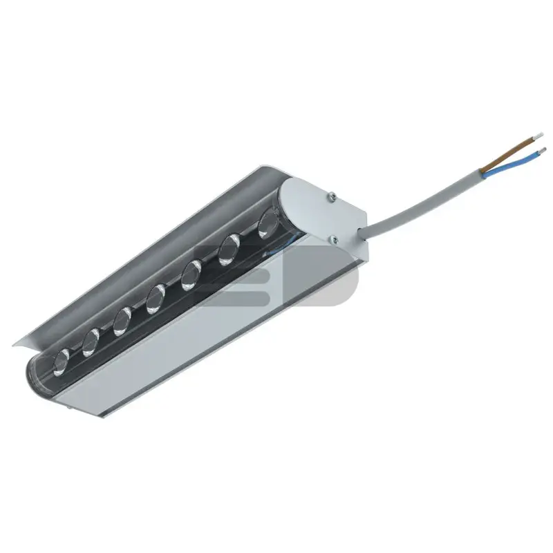 Modern ISV Optic 3 250мм (12Вт/м) 48В DC CRI80 3000К 45° (Профиль, козырек)