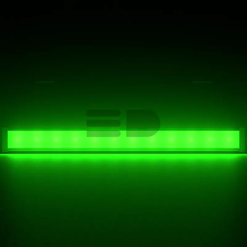 Baroque 20 500мм Green Матовое закаленное стекло