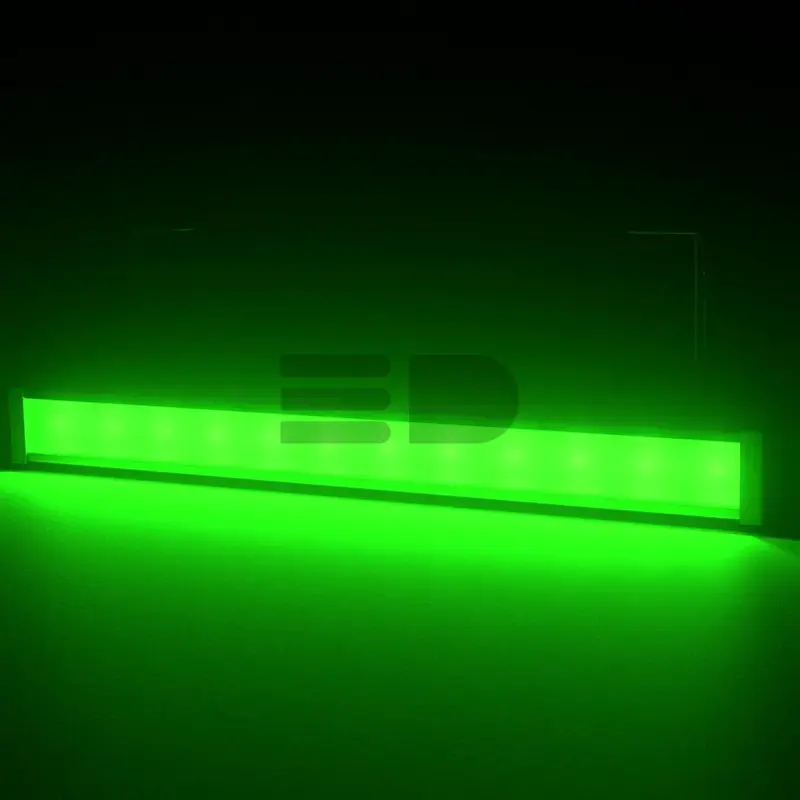 Baroque 24 600мм Green Матовое закаленное стекло